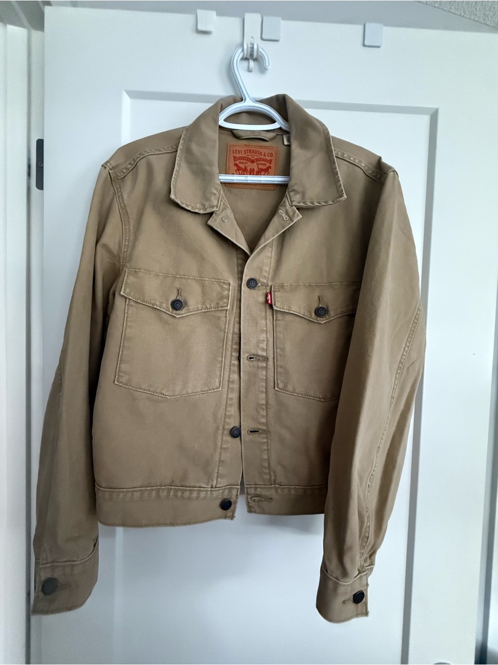 Levi's Canvas Trucker Jacket - Khaki